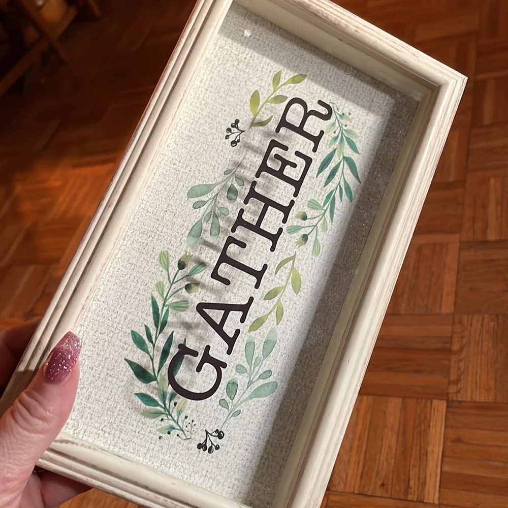 Gather wall hanging